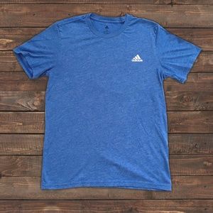 Adidas Blue Athletic T-Shirt